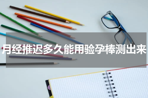 月经推迟多久能用验孕棒测出来