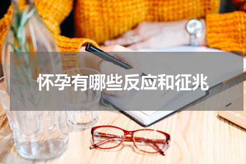 怀孕有哪些反应和征兆
