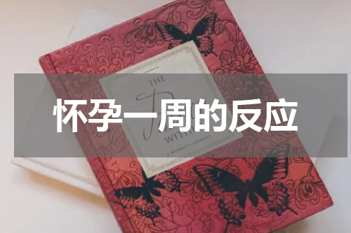 怀孕一周的反应