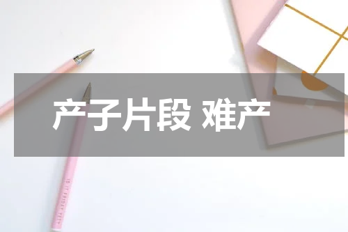 产子片段 难产