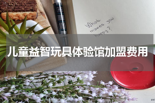 儿童益智玩具体验馆加盟费用