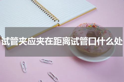 试管夹应夹在距离试管口什么处