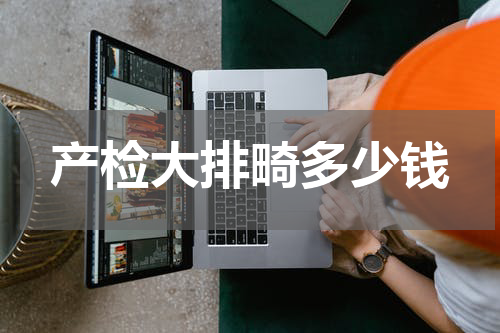 产检大排畸多少钱