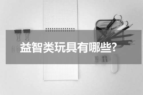 益智类玩具有哪些?