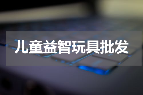 儿童益智玩具批发