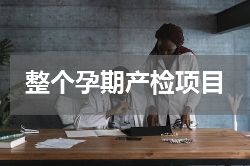 整个孕期产检项目