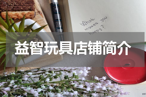 益智玩具店铺简介