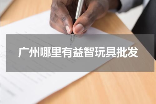 广州哪里有益智玩具批发