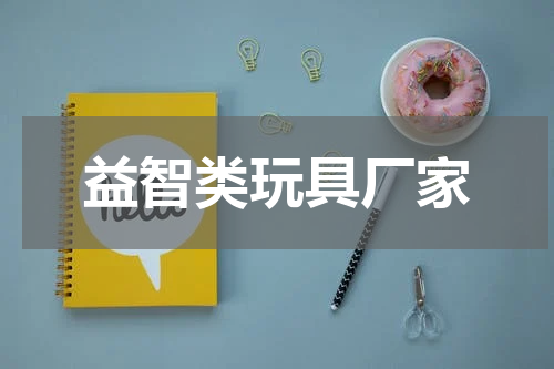 益智类玩具厂家