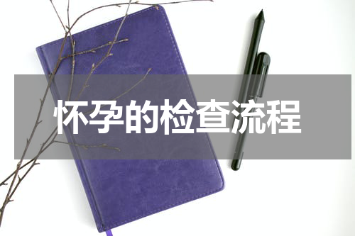 怀孕的检查流程