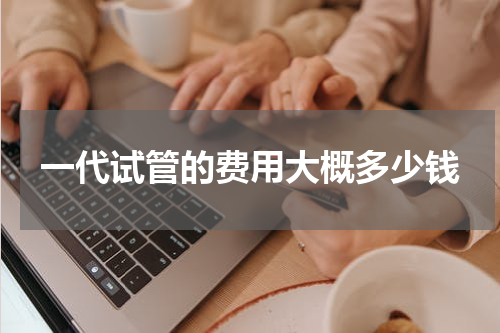 一代试管的费用大概多少钱