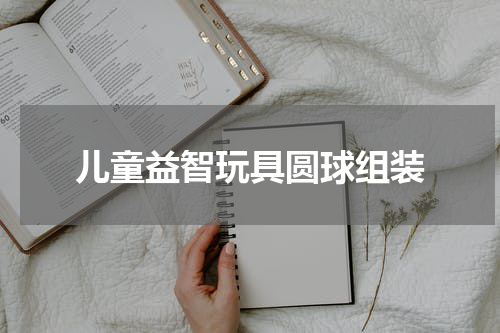 儿童益智玩具圆球组装