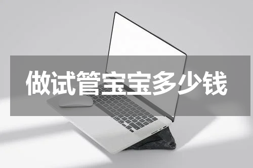 做试管宝宝多少钱