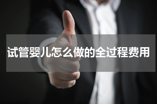 试管婴儿怎么做的全过程费用