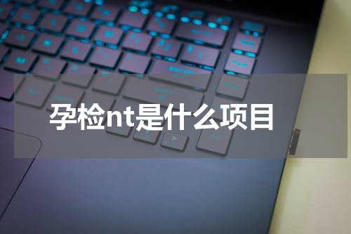 孕检nt是什么项目