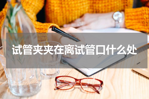 试管夹夹在离试管口什么处
