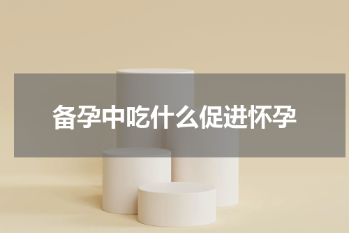 备孕中吃什么促进怀孕