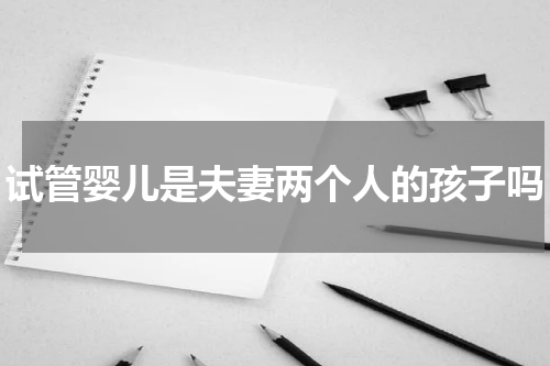 试管婴儿是夫妻两个人的孩子吗
