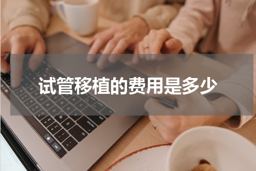 试管移植的费用是多少