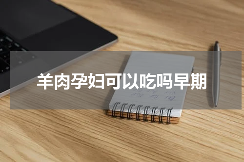 羊肉孕妇可以吃吗早期