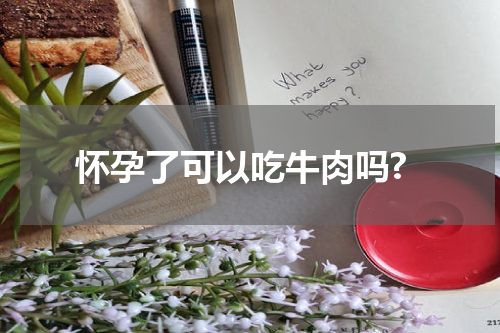 怀孕了可以吃牛肉吗?