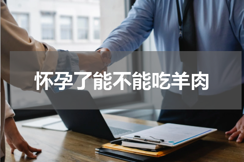 怀孕了能不能吃羊肉