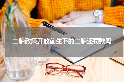 二胎政策开放前生下的二胎还罚款吗