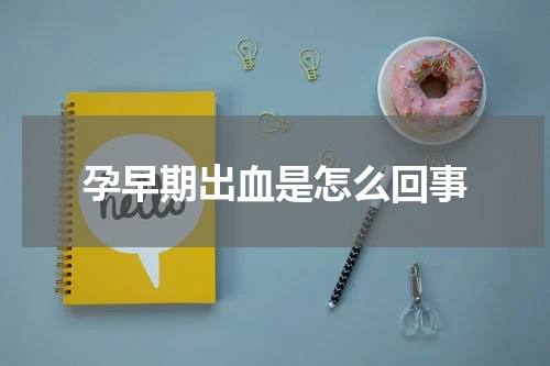 孕早期出血是怎么回事