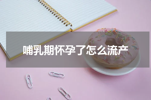 哺乳期怀孕了怎么流产