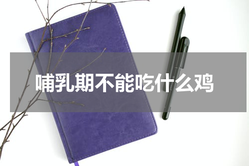 哺乳期不能吃什么鸡