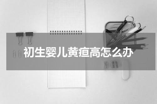 初生婴儿黄疸高怎么办