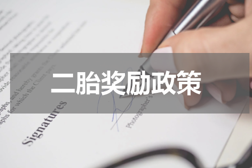 二胎奖励政策