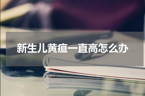 新生儿黄疸一直高怎么办