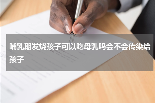 哺乳期发烧孩子可以吃母乳吗会不会传染给孩子