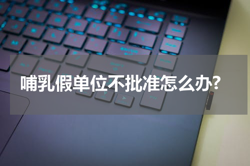 哺乳假单位不批准怎么办?