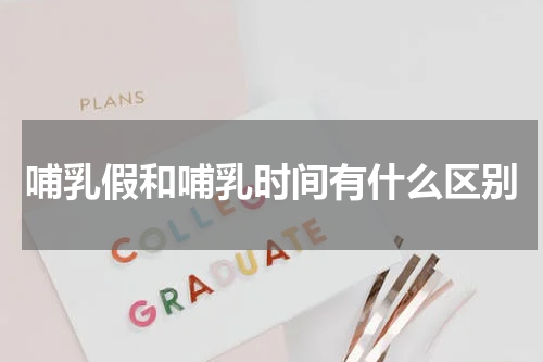 哺乳假和哺乳时间有什么区别