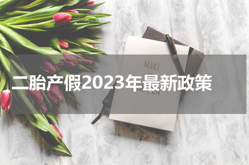 二胎产假2023年最新政策