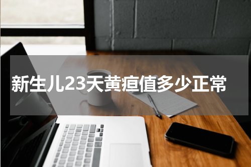 新生儿23天黄疸值多少正常