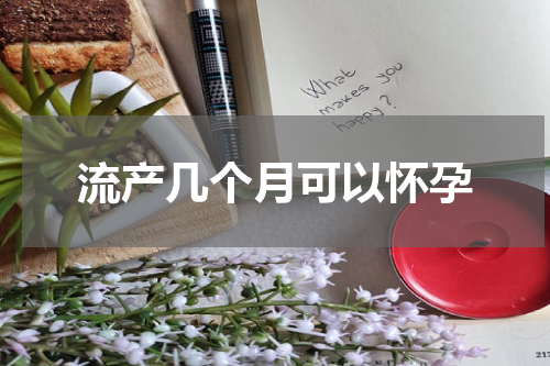 流产几个月可以怀孕