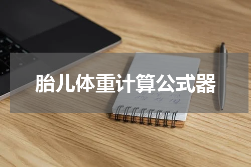 胎儿体重计算公式器