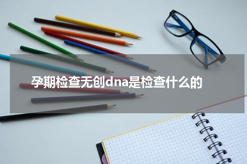 孕期检查无创dna是检查什么的