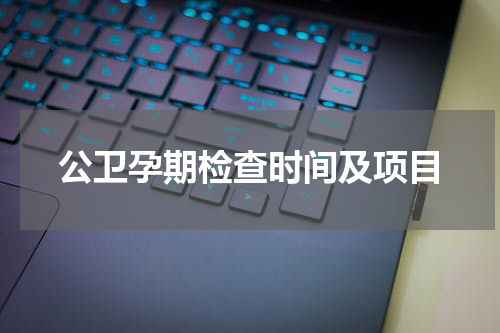 公卫孕期检查时间及项目