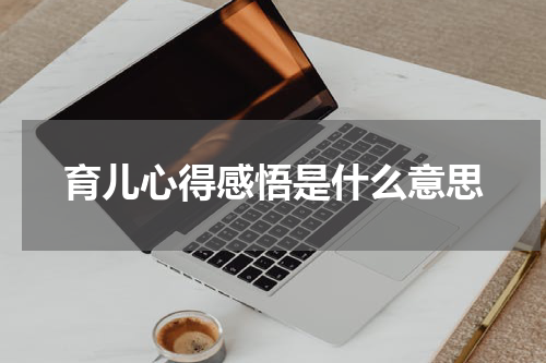 育儿心得感悟是什么意思