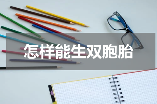 怎样能生双胞胎