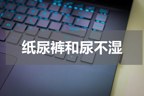 纸尿裤和尿不湿