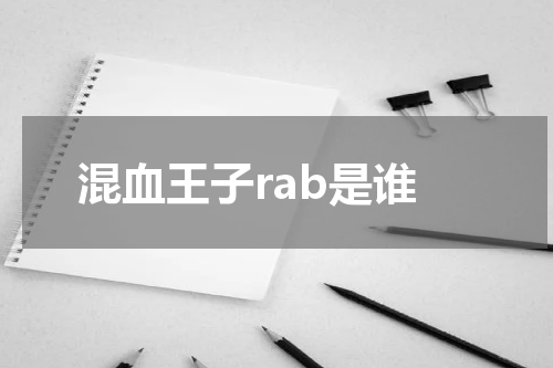 混血王子rab是谁