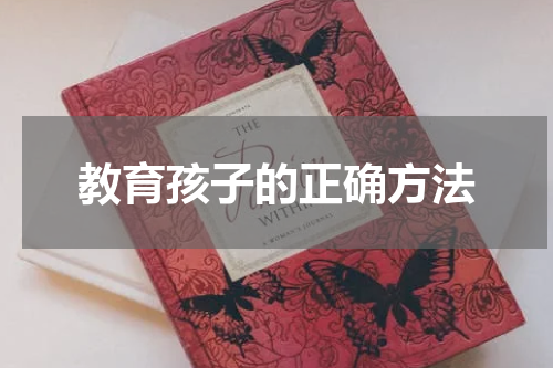 教育孩子的正确方法