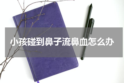 小孩碰到鼻子流鼻血怎么办