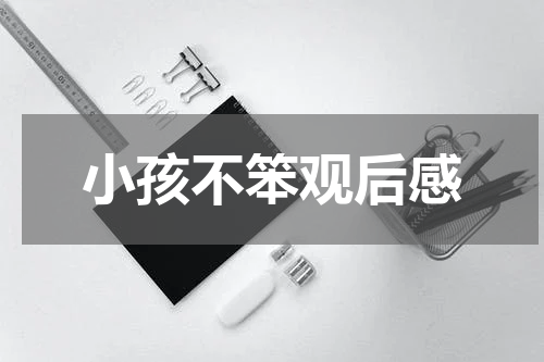 小孩不笨观后感