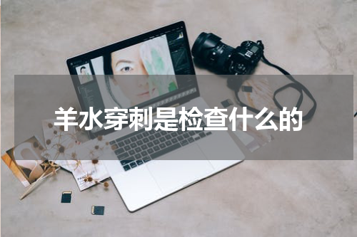 羊水穿刺是检查什么的